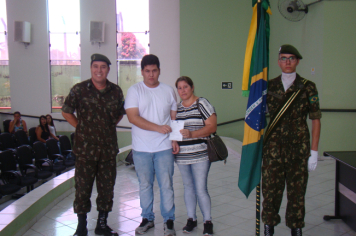 Foto - JURAMENTO À BANDEIRA NACIONAL
