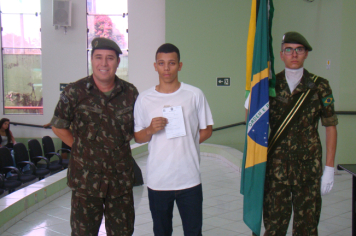 Foto - JURAMENTO À BANDEIRA NACIONAL