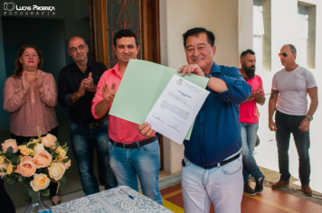 Foto - Assinatura - Reforma do Hospital