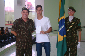 Foto - JURAMENTO À BANDEIRA NACIONAL