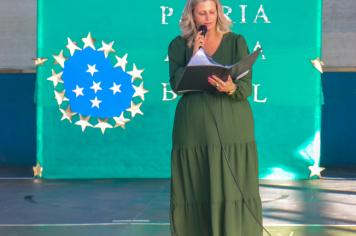 Foto - Ato Cívico - Escola Maria Antonia