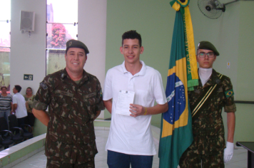 Foto - JURAMENTO À BANDEIRA NACIONAL