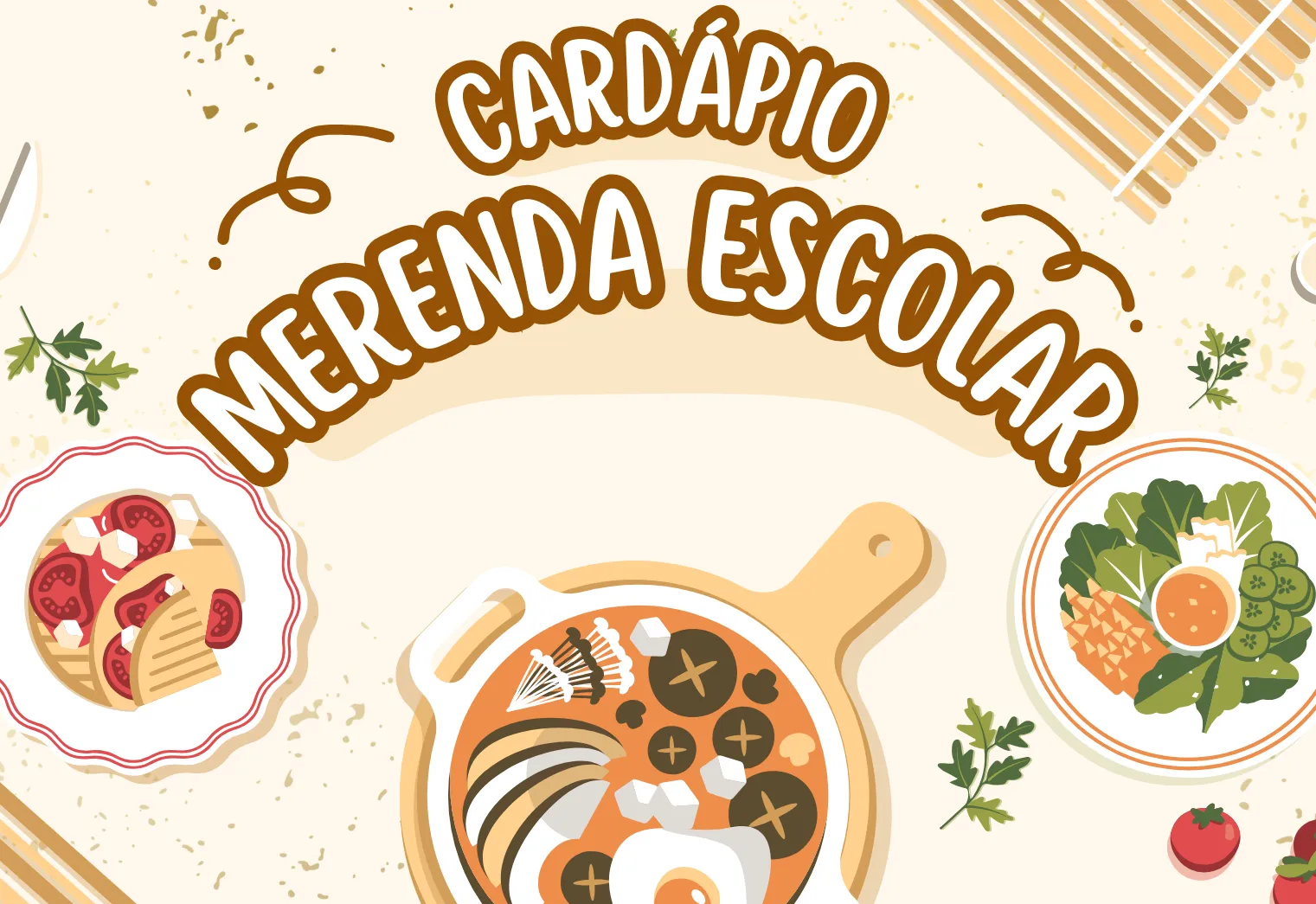 Cardápio da Merenda Escolar (02/03 a 06/03)
